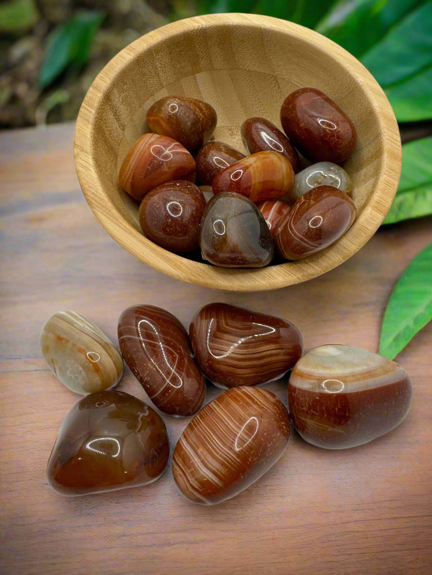 Carnelian Tumbled Stones – Vitality, Passion & Creativity