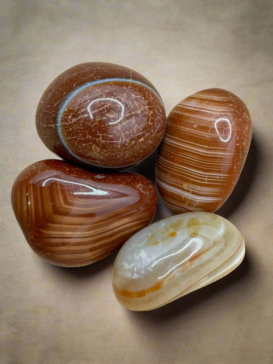 Carnelian Tumbled Stones – Vitality, Passion & Creativity