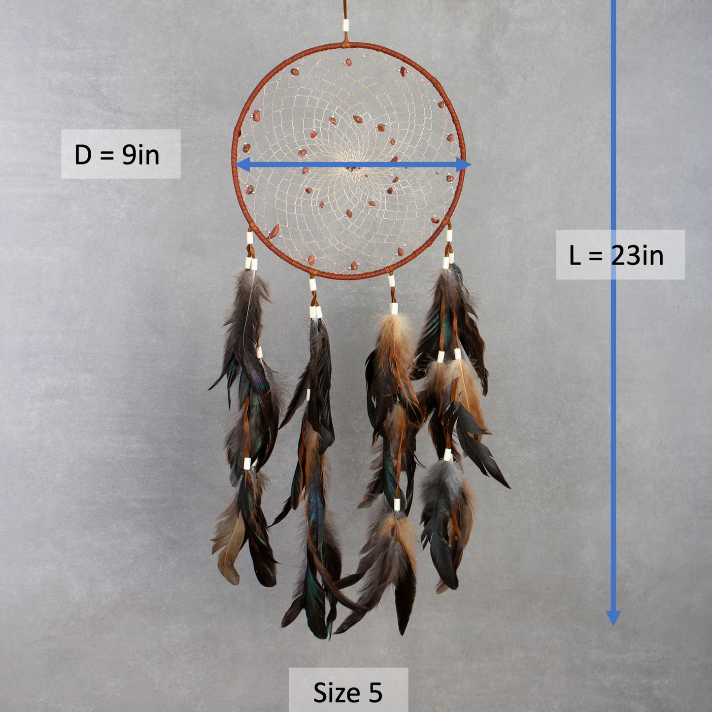 Dream Catcher Size 5- Deer Tail