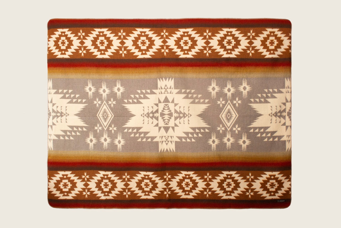 Southwest Saddle Throw Adobe Dream Ultra-Soft Alpaca Wool Blanket