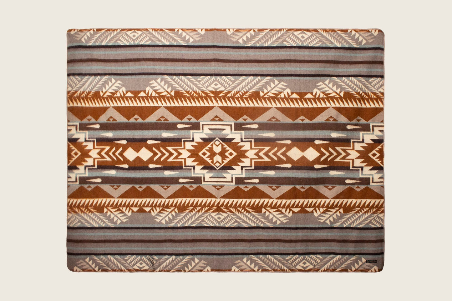 Southwest Saddle Throw Canyon Sunset Ultra-Soft Alpaca Wool Blanket