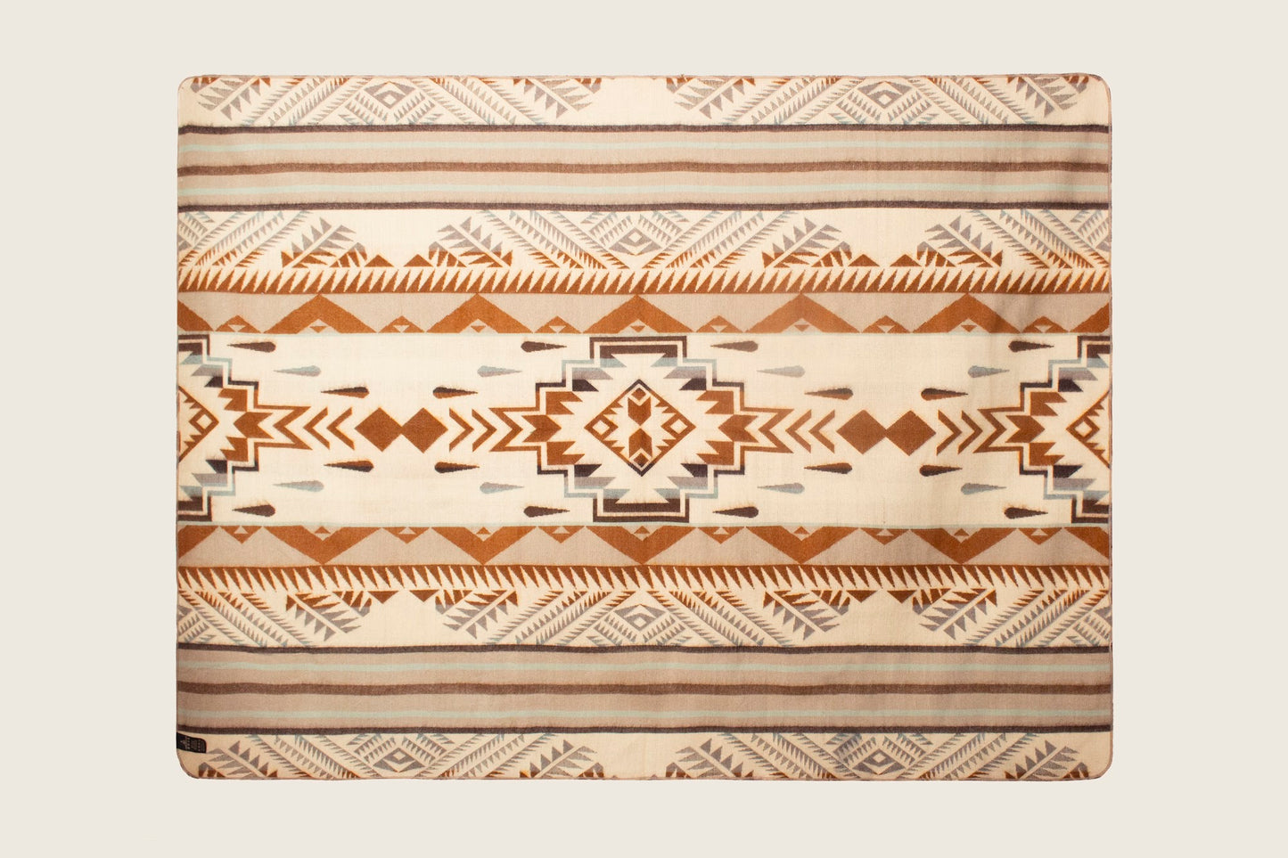 Southwest Saddle Throw Canyon Sunset Ultra-Soft Alpaca Wool Blanket