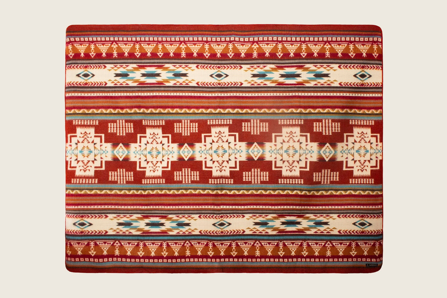 Southwest Saddle Throw Southwest Radiance Ultra-Soft Alpaca Wool Blanket