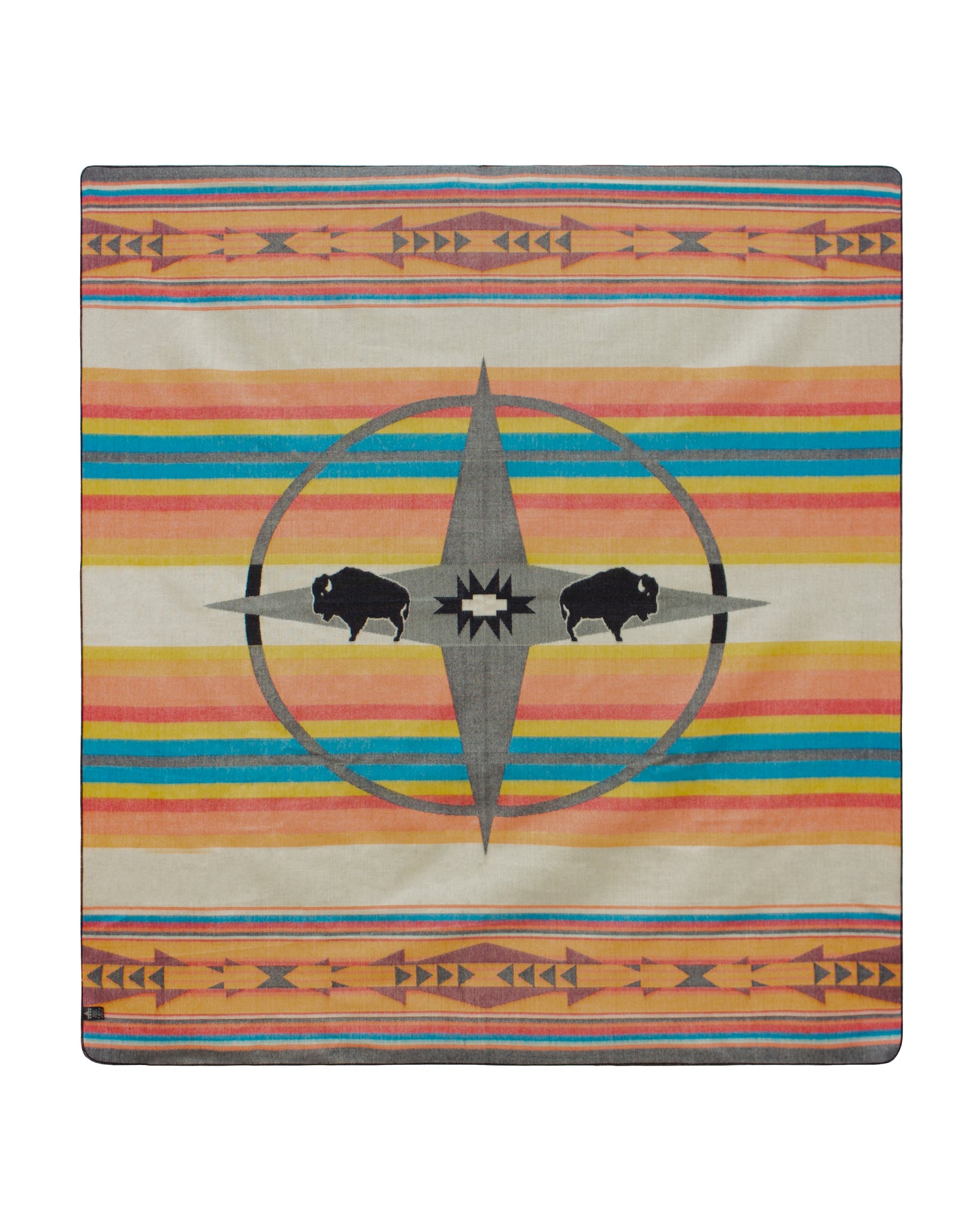 Ultra-Soft Alpaca Wool Southwest Queen Blanket - Bison Haven