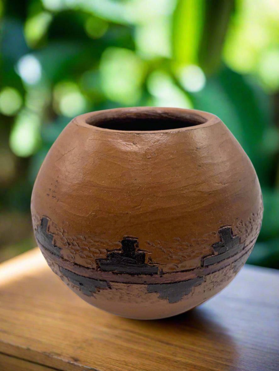 Native American Pottery by Arnold Lameman