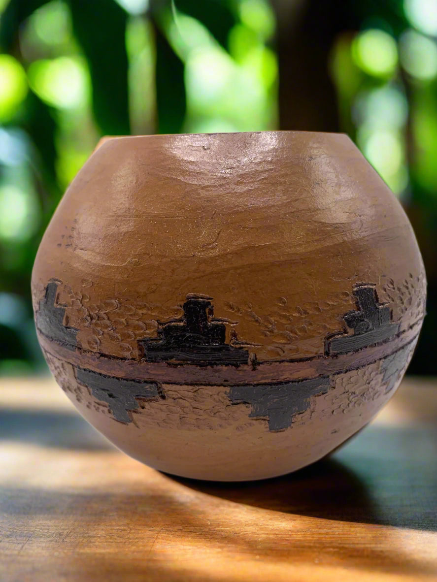 Native American Pottery by Arnold Lameman
