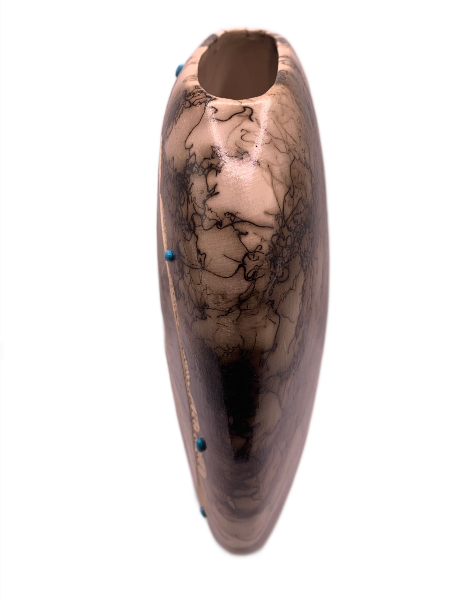 Native American Navajo Horse Hair Pottery by T. Vail Jr