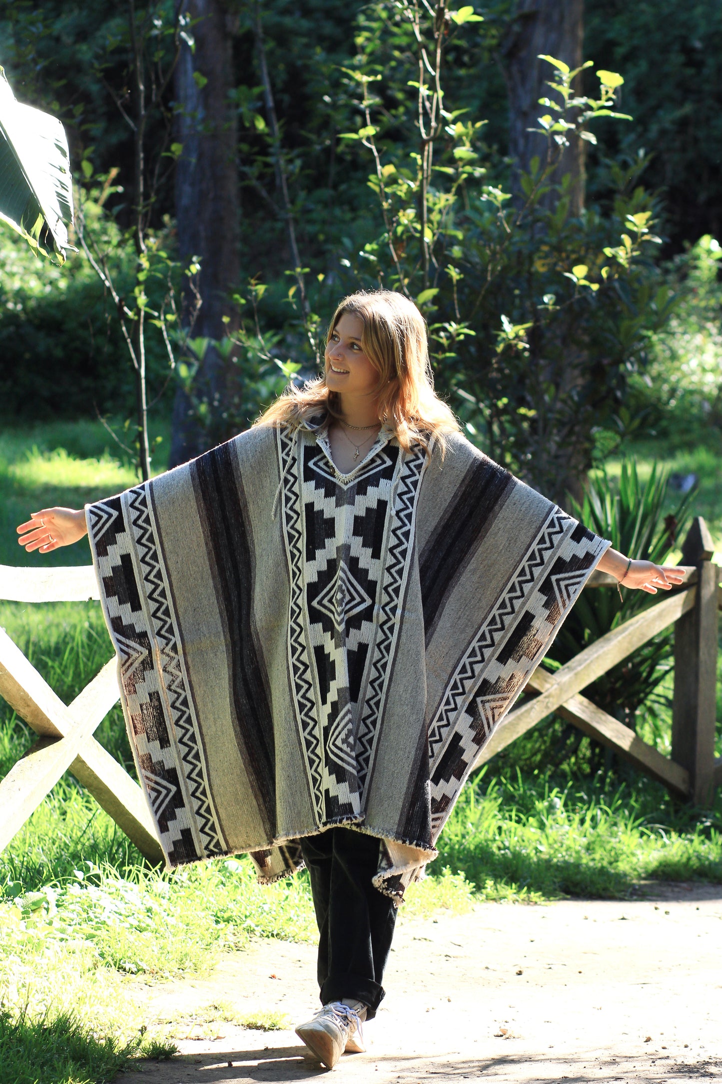 Howling Wolf Poncho