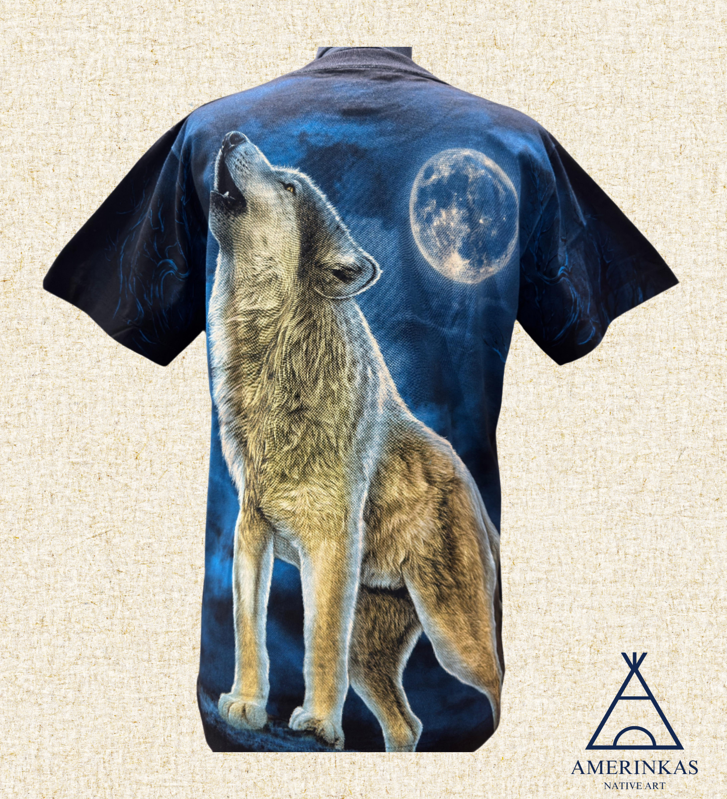 Howling Wolf Full Moon T-Shirt
