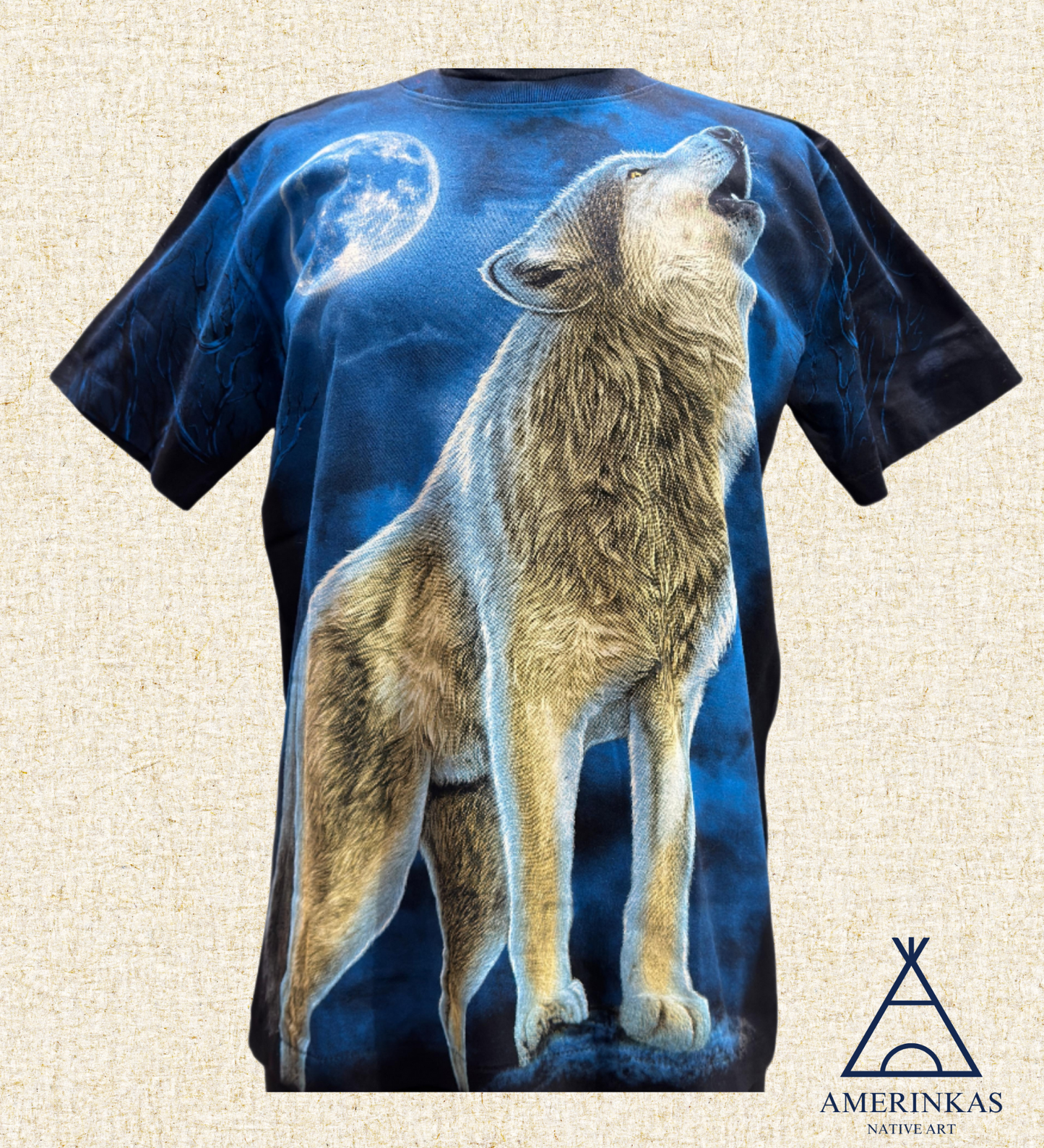 Howling Wolf Full Moon T-Shirt