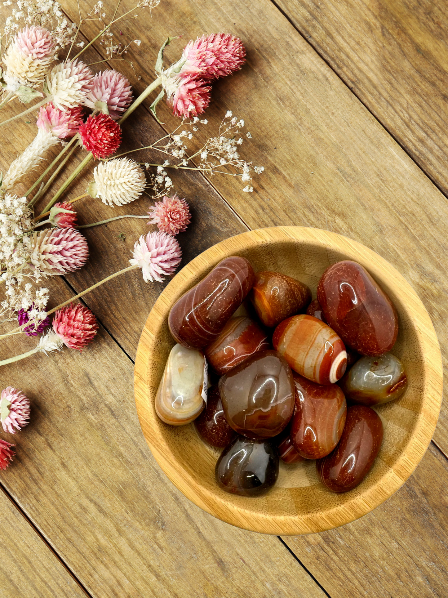 Carnelian Tumbled Stones – Vitality, Passion & Creativity