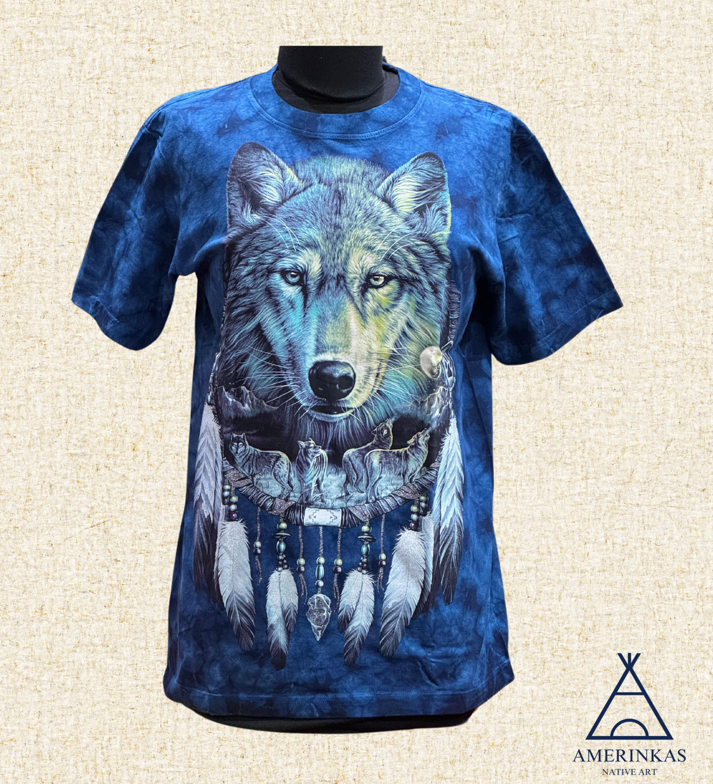 Tribal Wolf Power T-Shirt