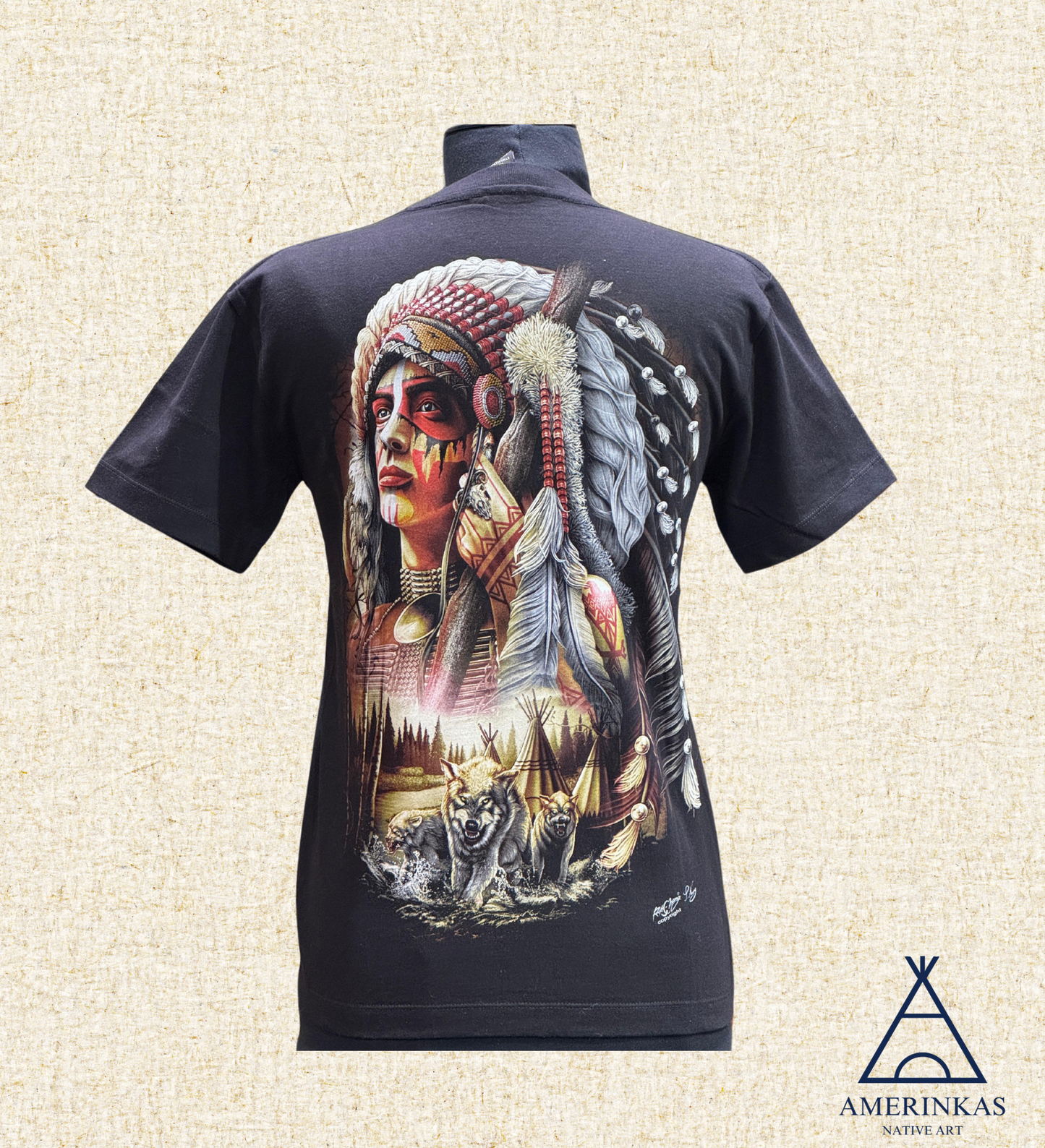 Red Earth Wisdom Warrior T-Shirt