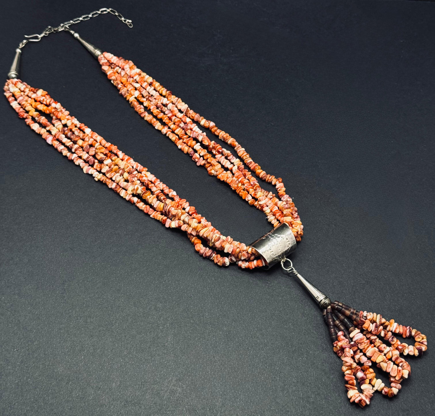 Heishi Oyster Necklace