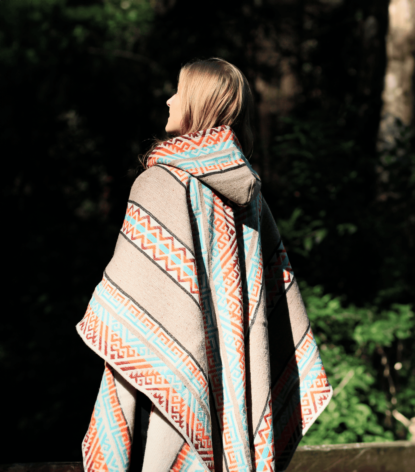 Star Blossom Poncho