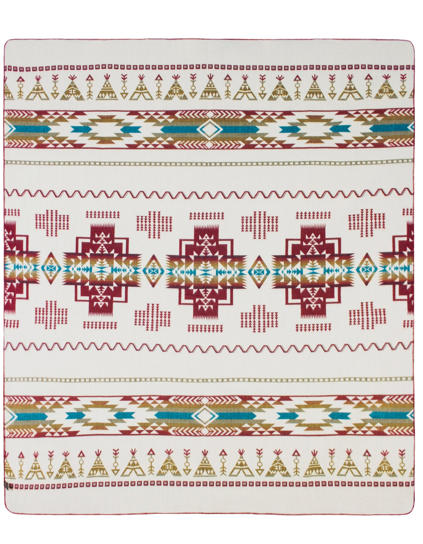 Ultra-Soft Alpaca Wool Southwest Queen Blanket - Bryce Canyon