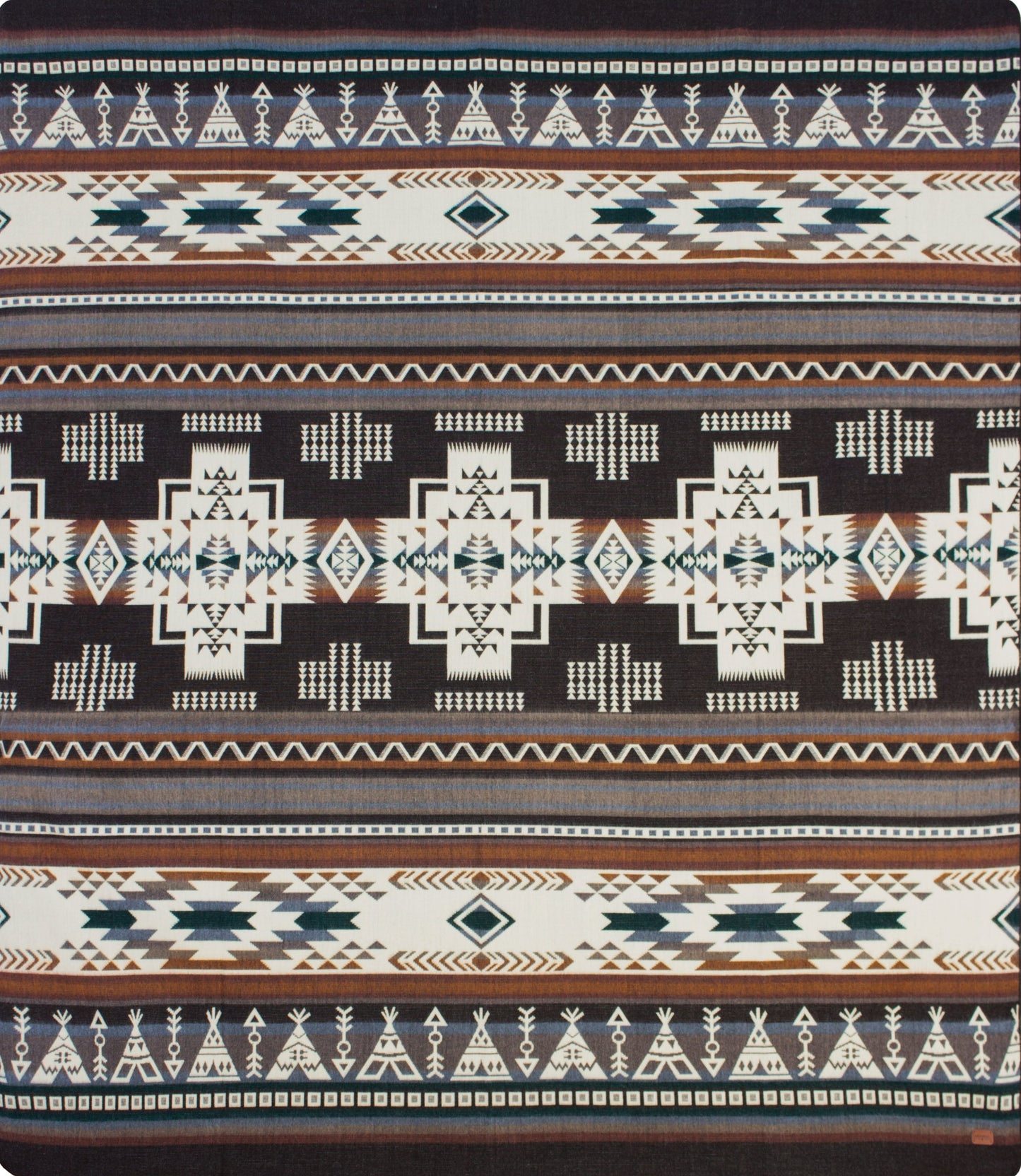 Ultra-Soft Alpaca Wool Southwest Queen Blanket - Choctaw Chief