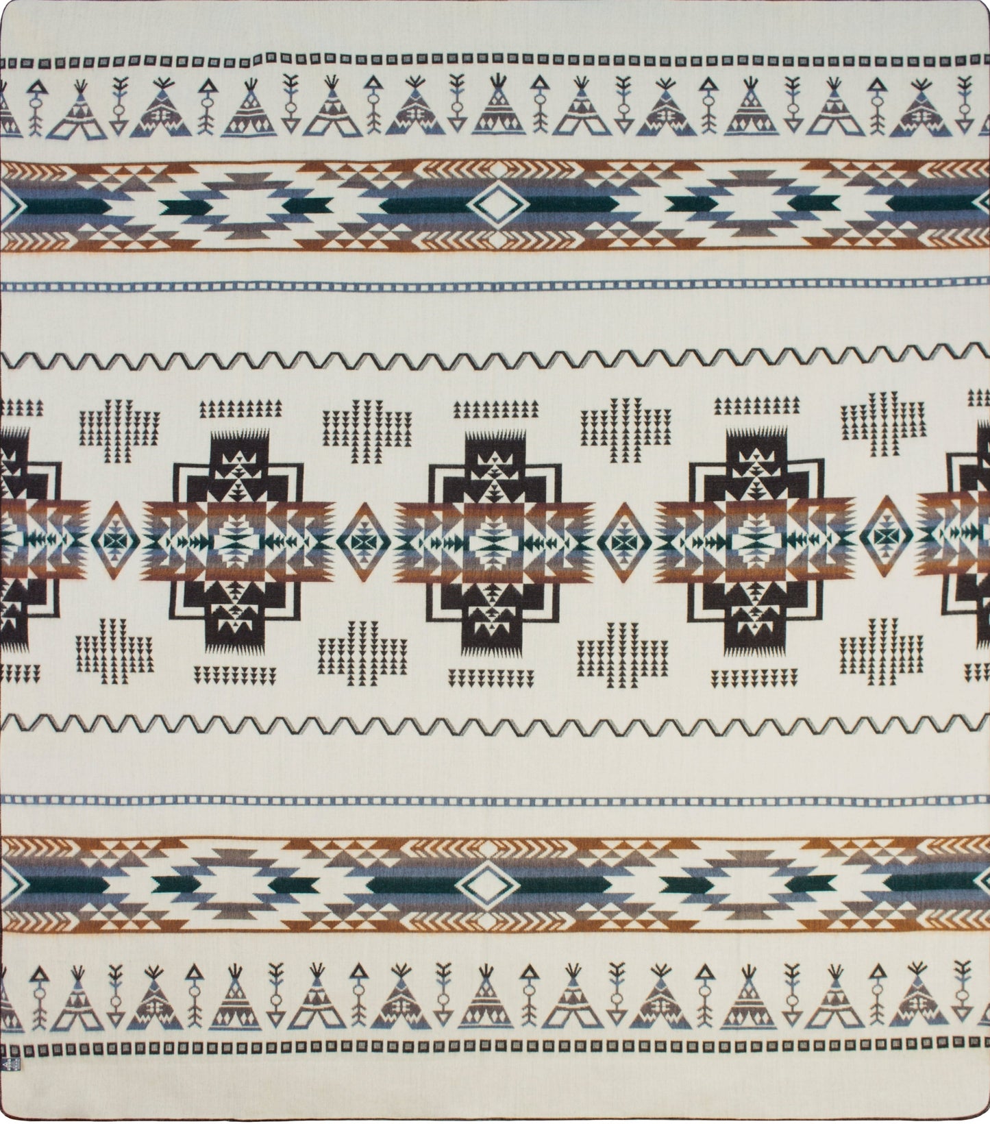 Ultra-Soft Alpaca Wool Southwest Queen Blanket - Choctaw Chief
