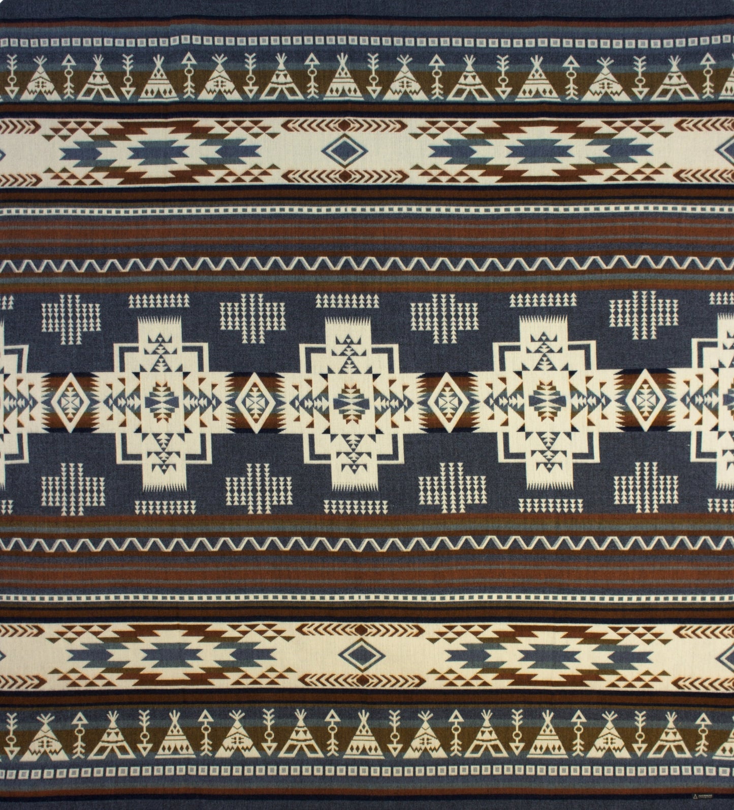 Ultra-Soft Alpaca Wool Southwest Queen Blanket - Shenandoah