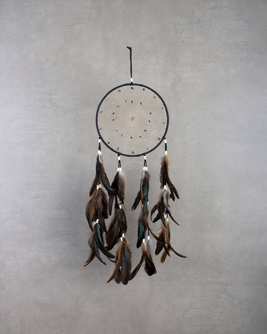 Dream Catcher Size 4 - Night Sky Tigers Eye