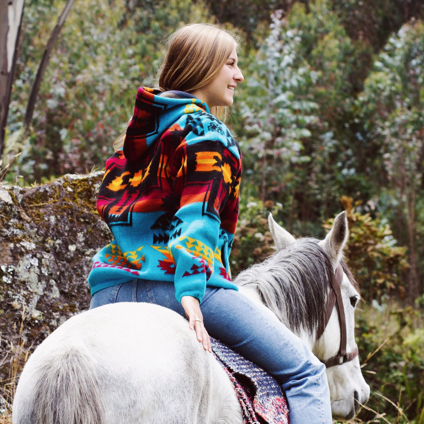 Turquoise Lake Wool Jacket