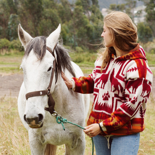 Red Wolf Wool Jacket