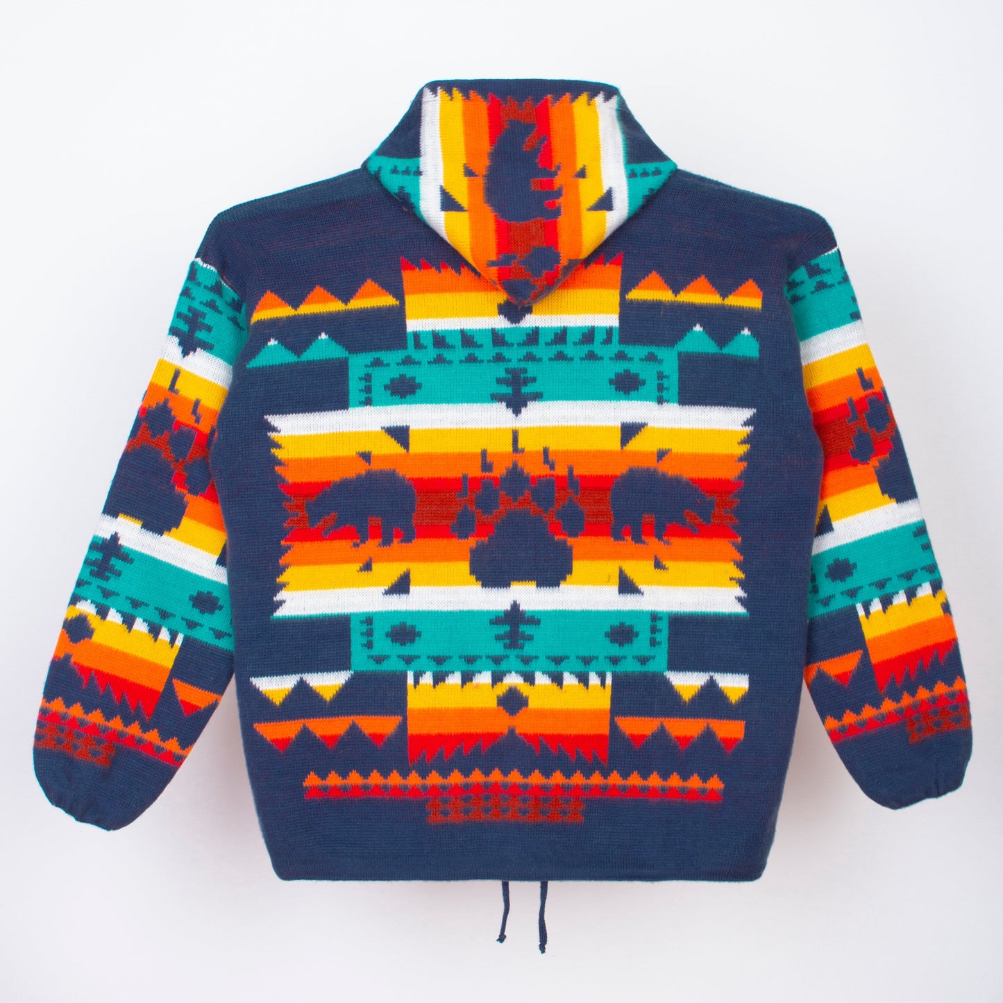 Blue Feather Wool Jacket