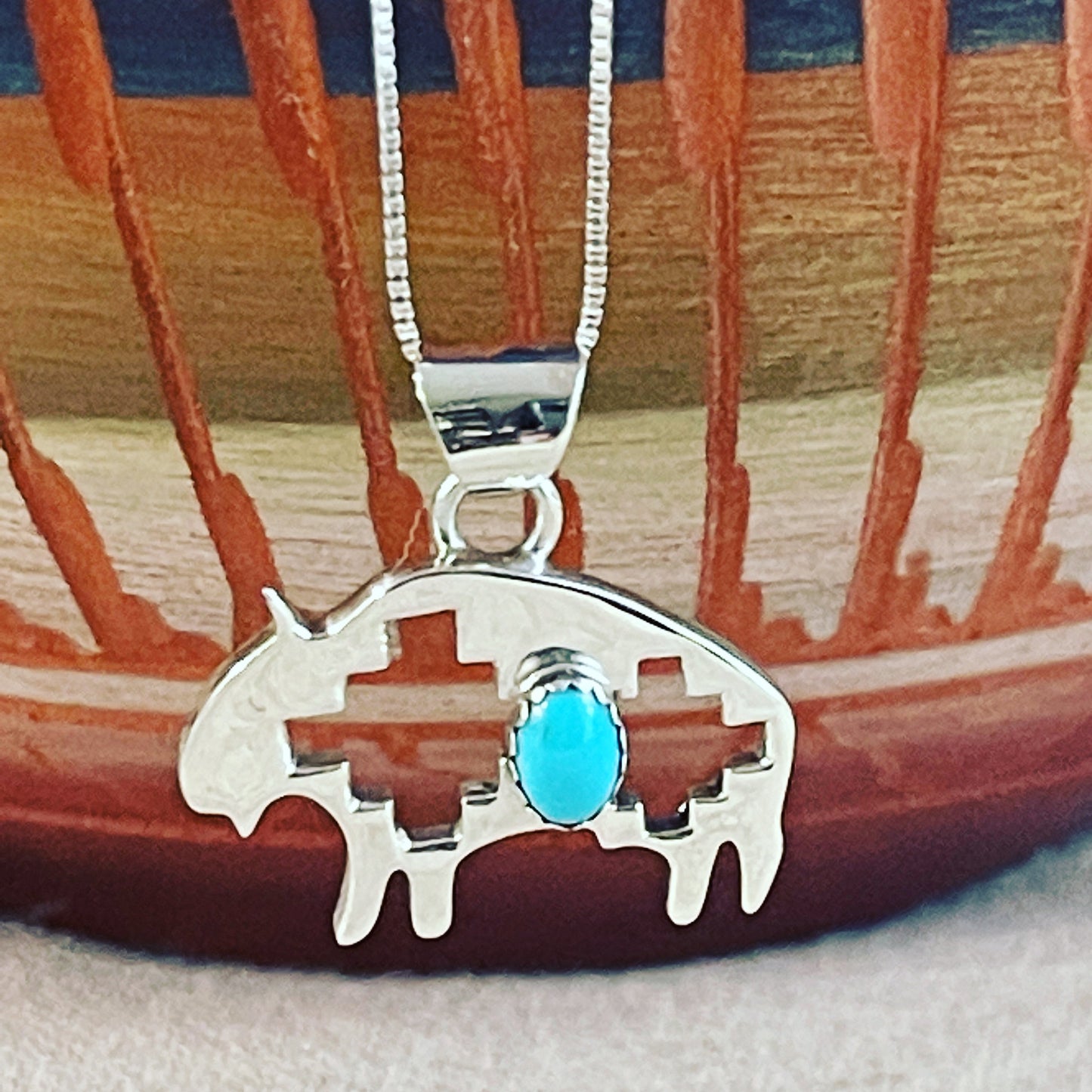 Tatanka Turquoise Necklace