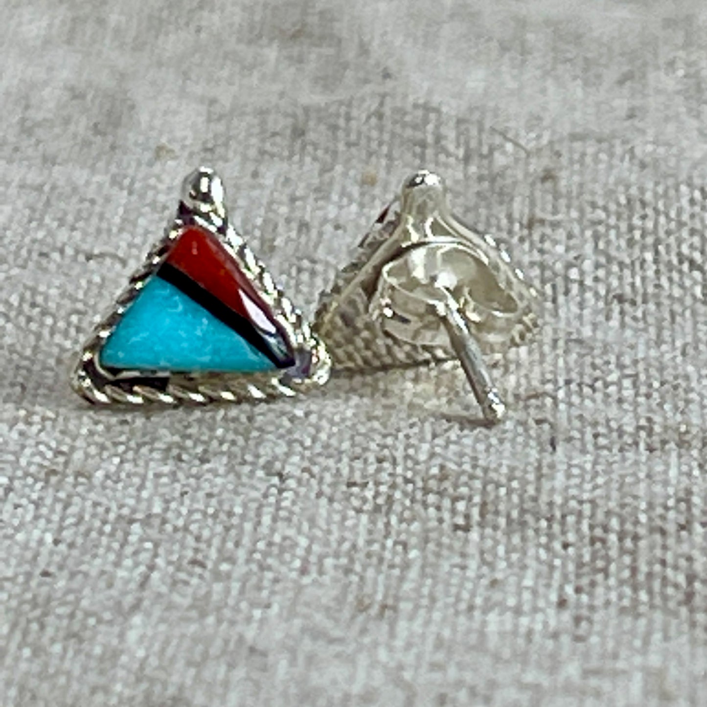 Elu Turquoise and Coral Earring