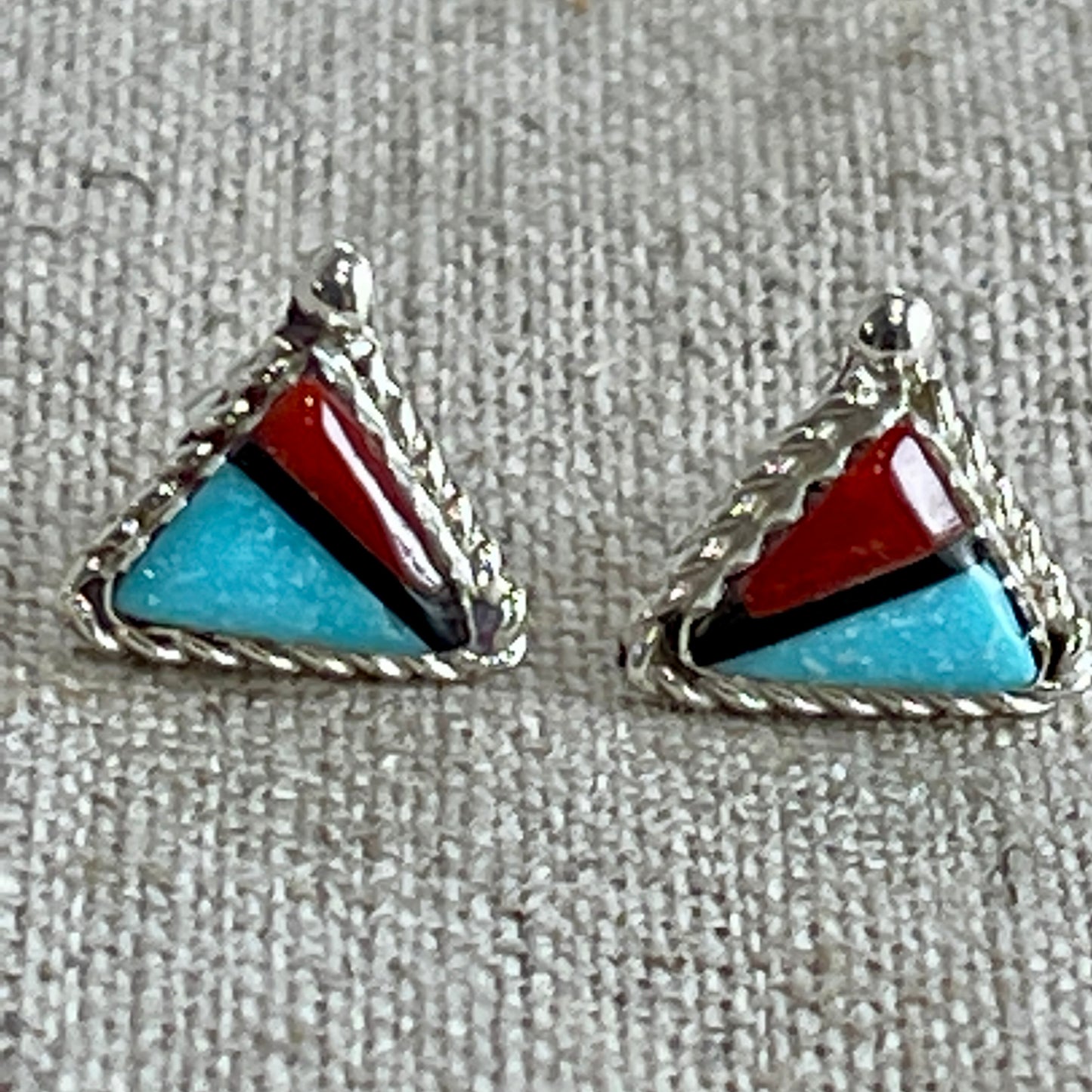 Elu Turquoise and Coral Earring
