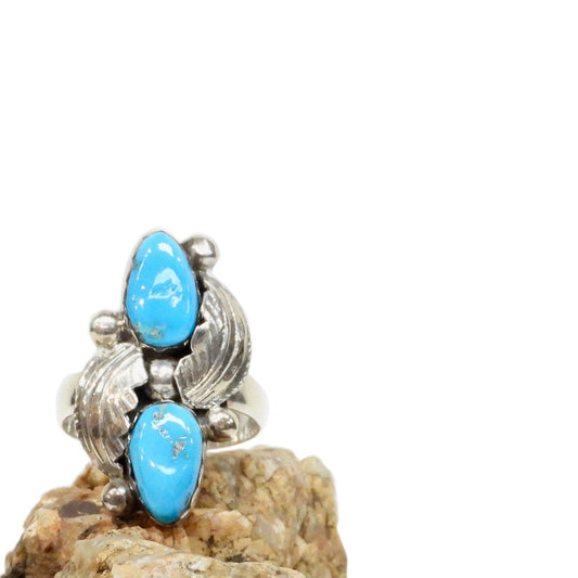 Southwest Turquoise Sterling Silver Ring