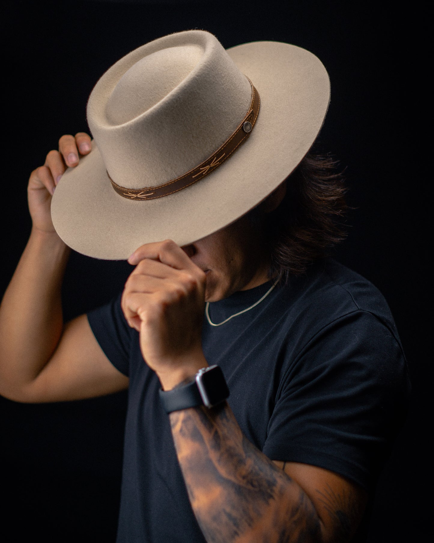 Wind Sand Circle Brim Hat