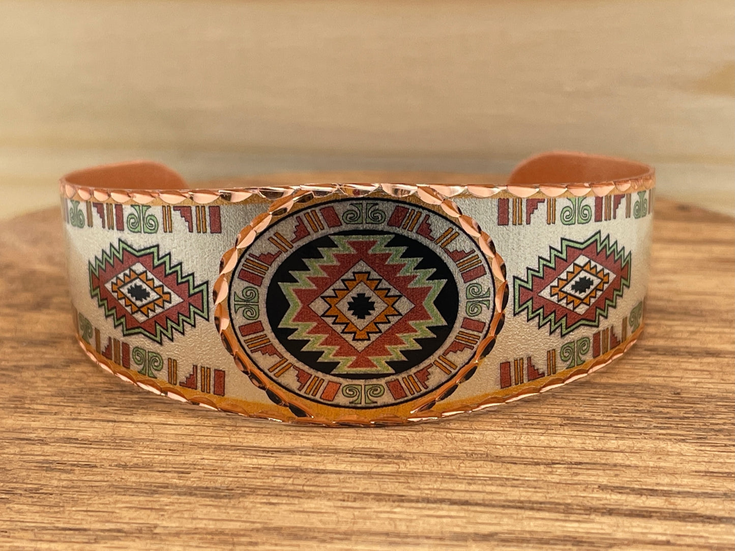 Yamree Painted Copper Bracelet Large
