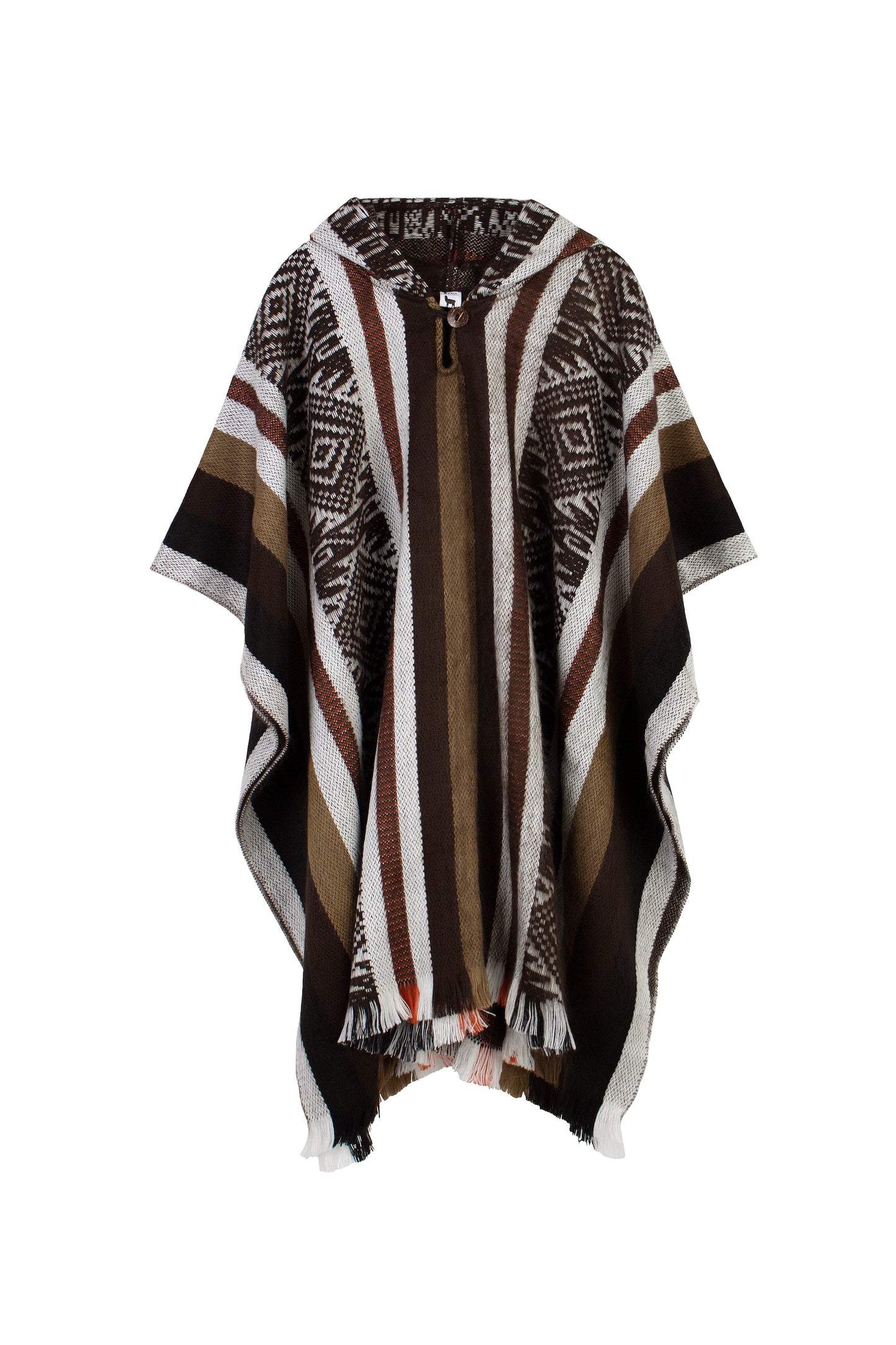 Chocolate Grizzly Poncho