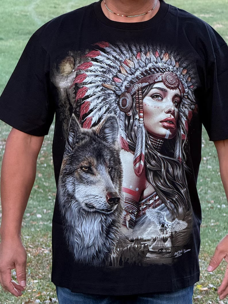 Native-Inspired Tees – Amerinkas Native Art