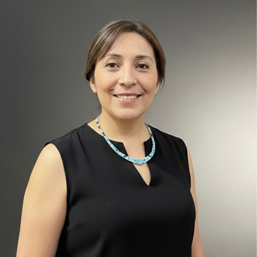 Calvin Begay Navajo Inlay Necklace