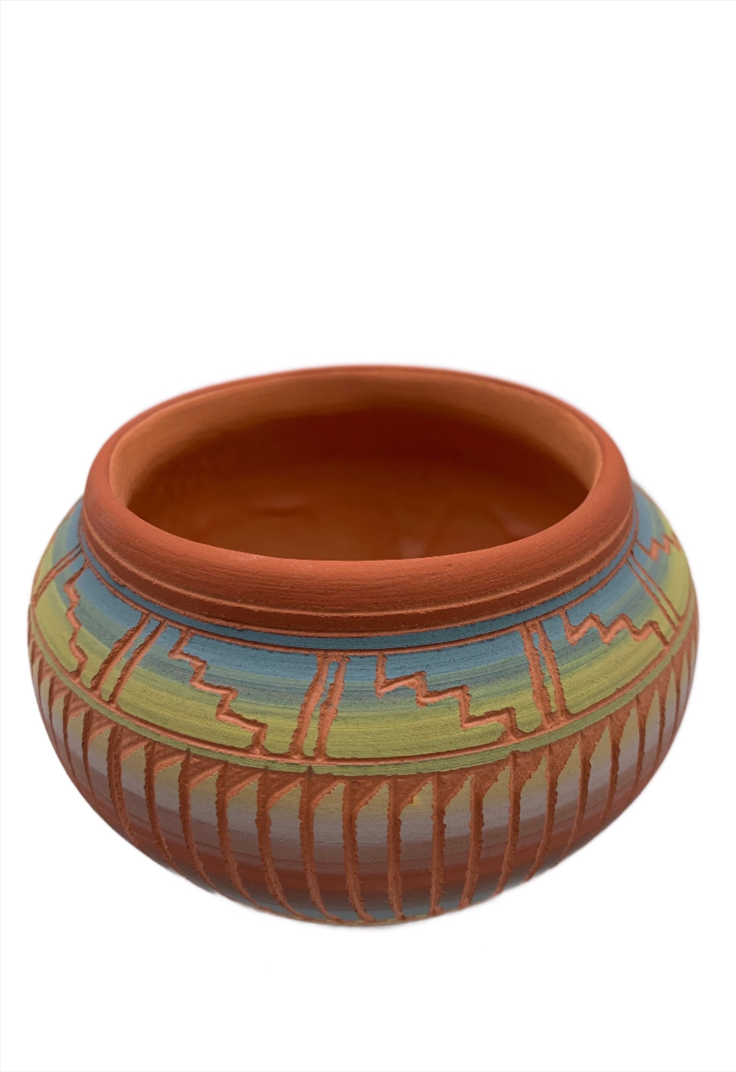 Navajo Etched Pottery by Millissa Charlie