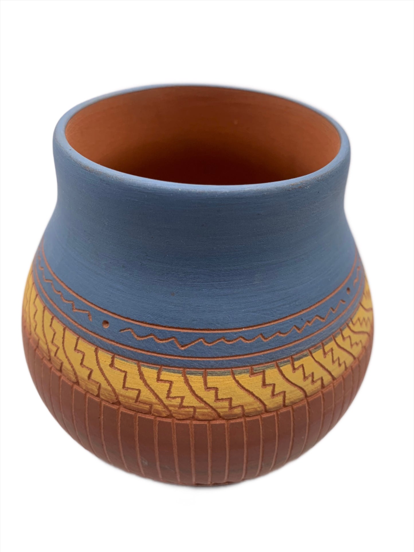 Navajo Etched Pottery by Amber Willie