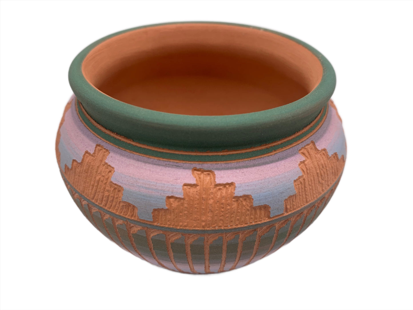 Navajo Etched Pottery by Millissa Charlie