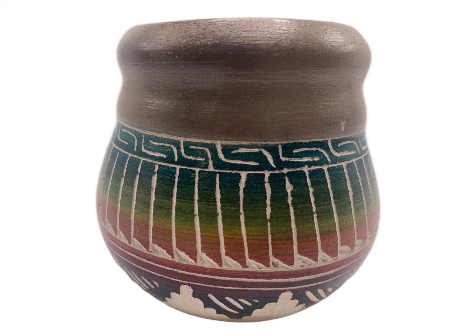 Navajo Etched Hand Crafted Pottery