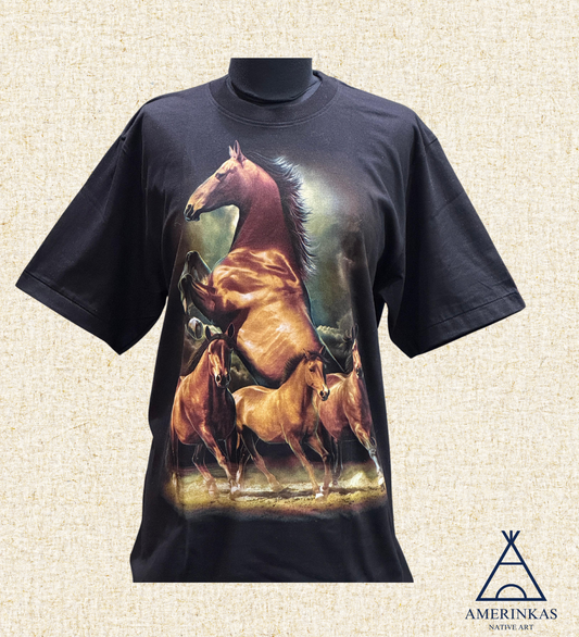 Wild Freedom Horse Spirit T-shirt