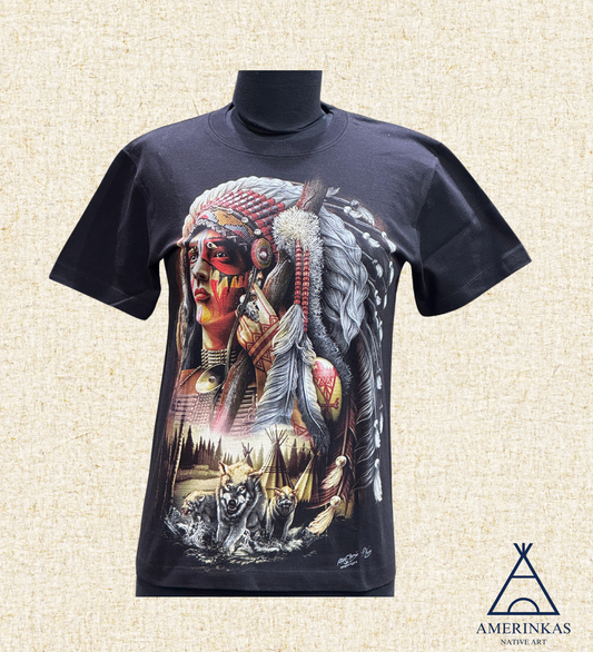 Red Earth Wisdom Warrior T-Shirt
