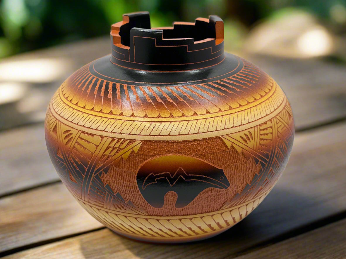 Handcrafted Laguna Pueblo Pottery by Orion Aragon