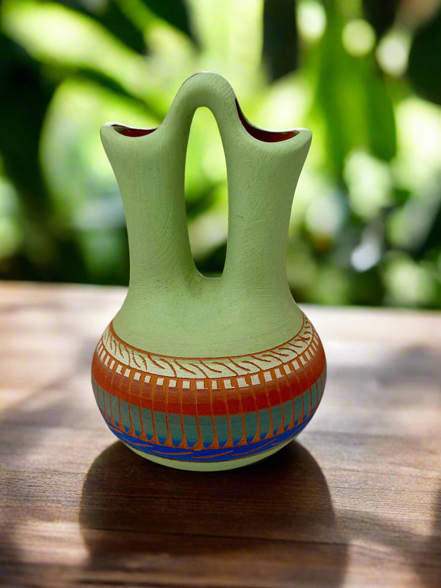 Handcrafted Navajo Wedding Vase