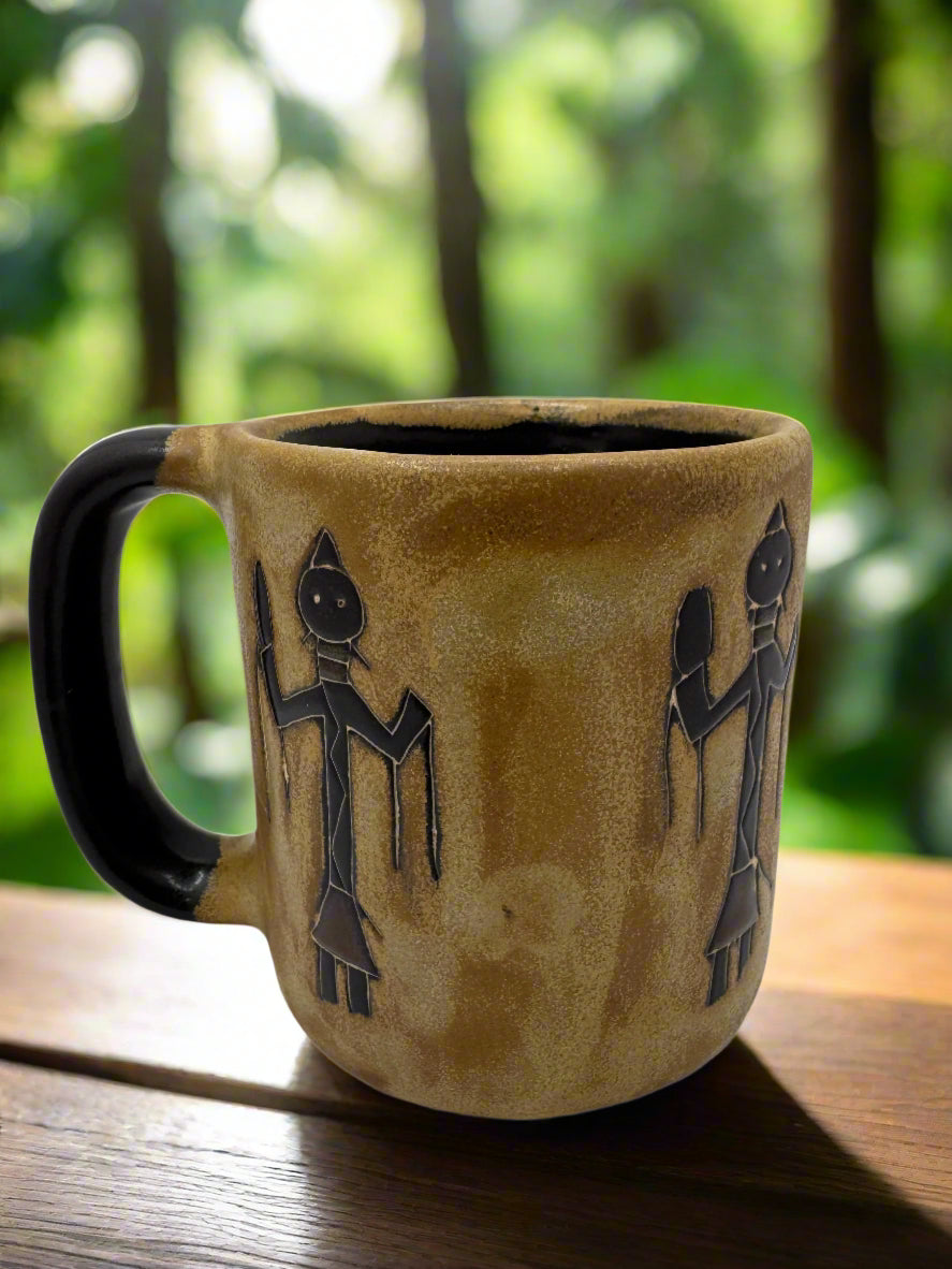 Handcrafted Native Mug – Tribal Art Design