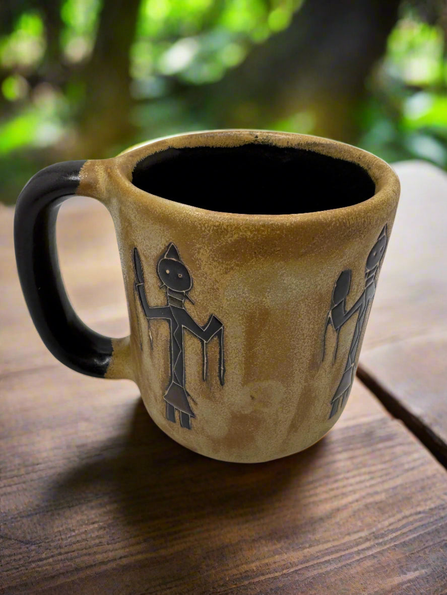 Handcrafted Native Mug – Tribal Art Design