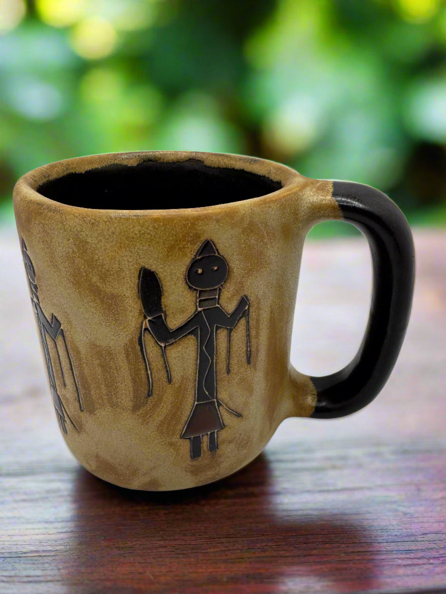 Handcrafted Native Mug – Tribal Art Design