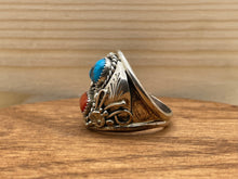Load image into Gallery viewer, Inlay Sterling Silver Ring
