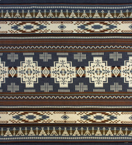 Ultra-Soft Alpaca Wool Southwest Queen Blanket - Shenandoah