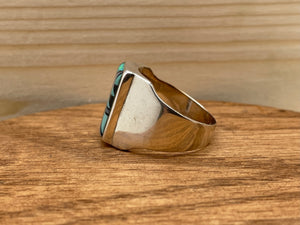 Opal Turquoise Sterling Silver Ring